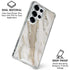 Vanilla Marble Galaxy S25 Ultra Clear Case