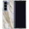 Vanilla Marble Galaxy Z Fold5 5G Clear Case