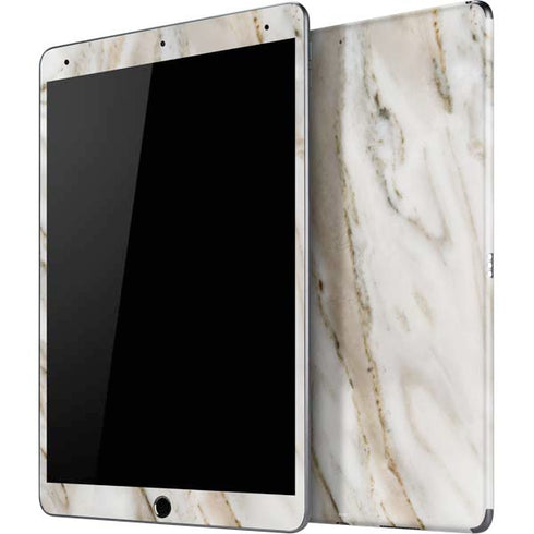 Vanilla Marble iPad Skins