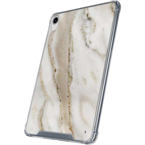 Vanilla Marble iPad 11th Gen (2025) Clear Case