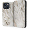 Vanilla Marble iPhone 13 Folio Case
