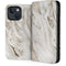 Vanilla Marble iPhone 14 Plus Folio Case