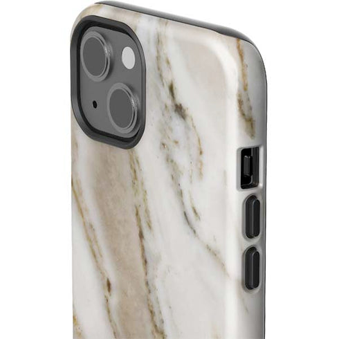 Vanilla Marble iPhone 15 Impact Case