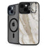 Vanilla Marble iPhone 15 Kickstand Case