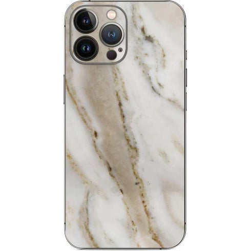 Vanilla Marble iPhone 15 Pro Max Skin