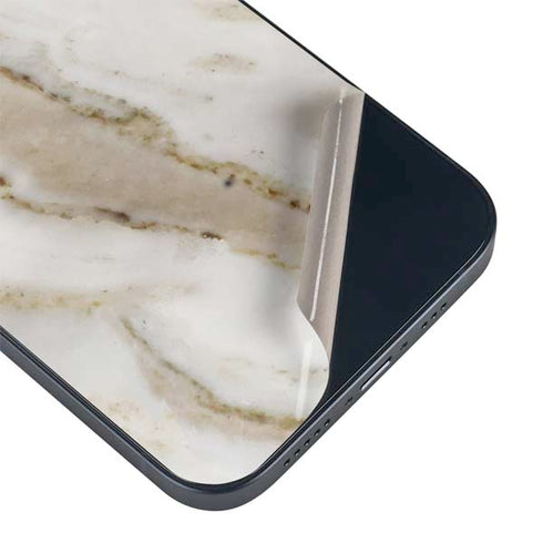 Vanilla Marble iPhone 15 Skin