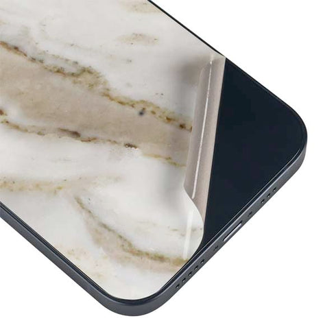 Vanilla Marble iPhone 15 Skin