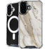 Vanilla Marble iPhone 16 Plus MagSafe Case