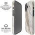 Vanilla Marble iPhone 16 Plus Magsafe Impact Case