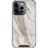 Vanilla Marble iPhone 16 Pro Max Clear Case