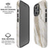 Vanilla Marble iPhone 16 Pro Max Magsafe Impact Case