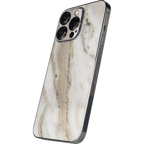 Vanilla Marble iPhone 16 Pro Max Skin