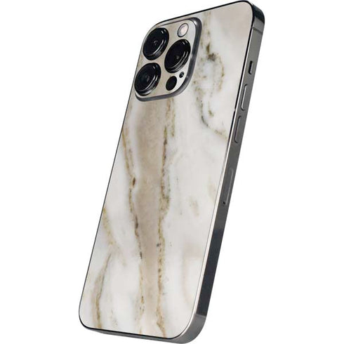 Vanilla Marble iPhone 16 Pro Skin