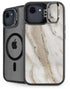 Vanilla Marble iPhone 16e Kickstand Case