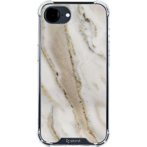 Vanilla Marble iPhone 16e Clear Case