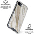 Vanilla Marble iPhone 16e Clear Case
