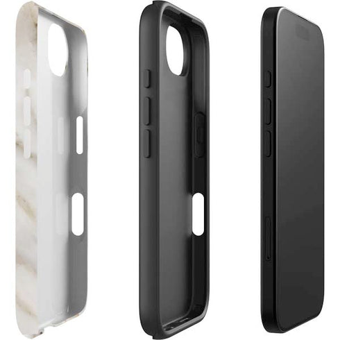 Vanilla Marble iPhone 16e Impact Case