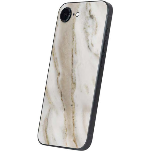 Vanilla Marble iPhone 16e Skin