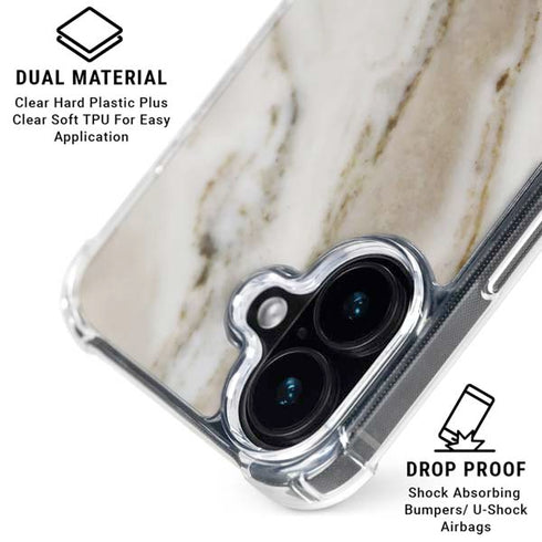 Vanilla Marble iPhone 17 MagSafe Case