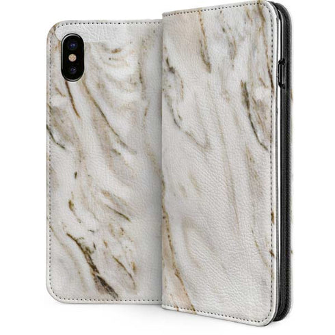Vanilla Marble iPhone 8 Folio Case