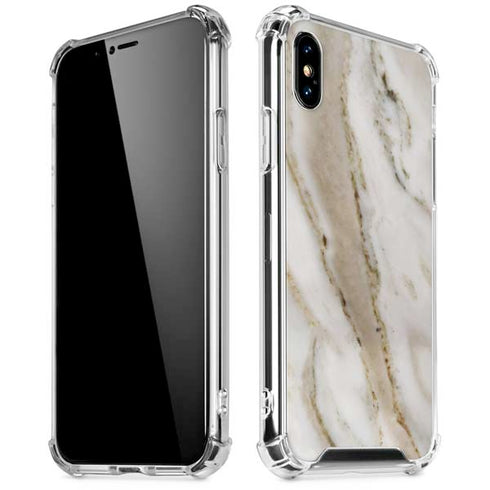 Vanilla Marble iPhone X/XS Clear Case
