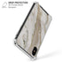 Vanilla Marble iPhone X/XS Clear Case
