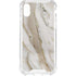 Vanilla Marble iPhone XS Clear Case