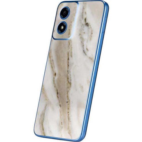 Vanilla Marble Moto G Play 4G (2024) Skin