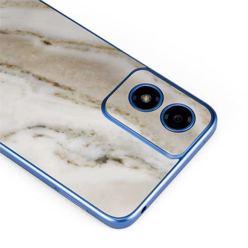 Vanilla Marble Moto G Play 4G (2024) Skin