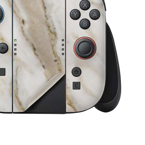 Vanilla Marble Nintendo Switch 2 (2025) Joy-Con Controller Skin