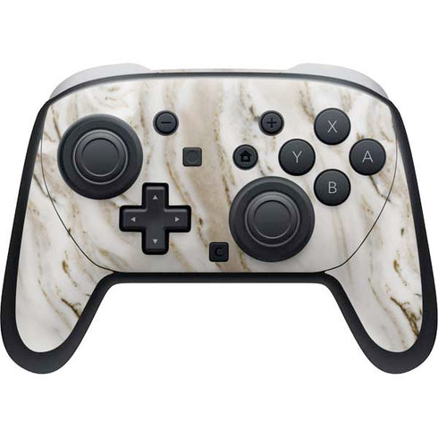 Vanilla Marble Nintendo Switch 2 (2025) Pro Controller Skin
