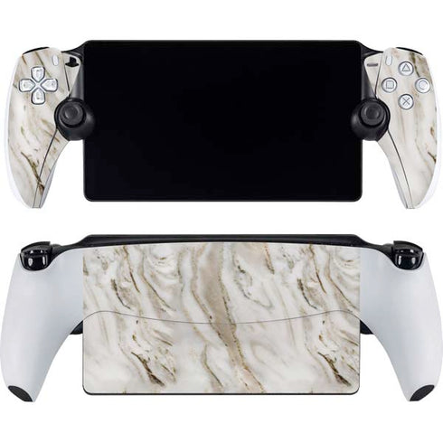 Vanilla Marble PlayStation Portal Remote Player Skin