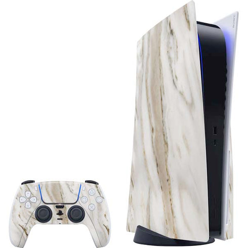 Vanilla Marble PlayStation PS5 Skins