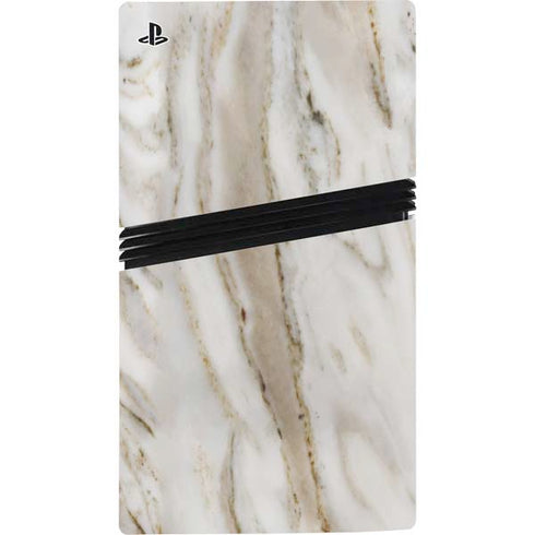 Vanilla Marble PS5 Pro Bundle Skin