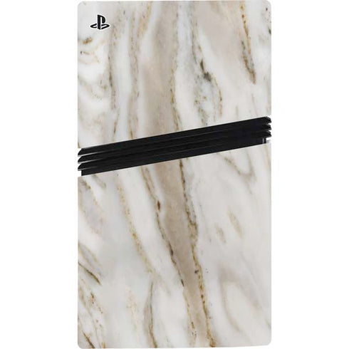 Vanilla Marble PS5 Pro Console Skin