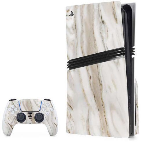 Vanilla Marble PlayStation PS5 Skins