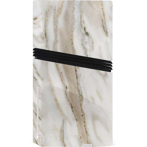 Vanilla Marble PS5 Pro Disk Bundle Skin