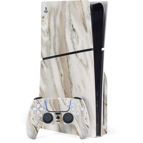 Vanilla Marble PlayStation PS5 Skins
