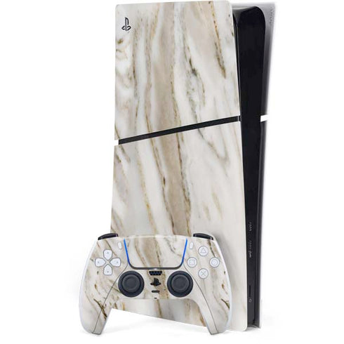 Vanilla Marble PlayStation PS5 Skins