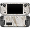 Vanilla Marble Steam Deck Handheld Gaming Computer OLED Skin