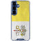 Vatican City Flag Distressed Galaxy S25 Plus Clear Case