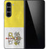Vatican City Flag Distressed Galaxy Z Fold5 5G Skin