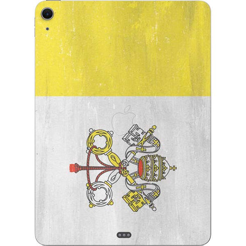 Vatican City Flag Distressed Apple iPad Air Skin