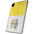 Vatican City Flag Distressed iPad Pro 11in (2024) Clear Case