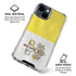Vatican City Flag Distressed iPhone 15 Clear Case
