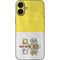 Vatican City Flag Distressed iPhone 16 Plus Skin