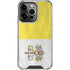 Vatican City Flag Distressed iPhone 16 Pro Clear Case