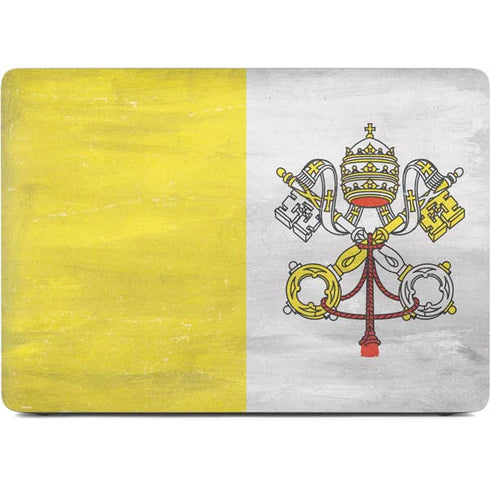 Vatican City Flag Distressed Apple MacBook Air Skin