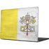 Vatican City Flag Distressed Apple MacBook Pro 14-inch Skin