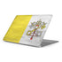 Vatican City Flag Distressed Apple MacBook Pro 16-inch Skin